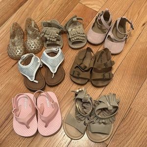 Baby Girl Summer Shoe Bundle